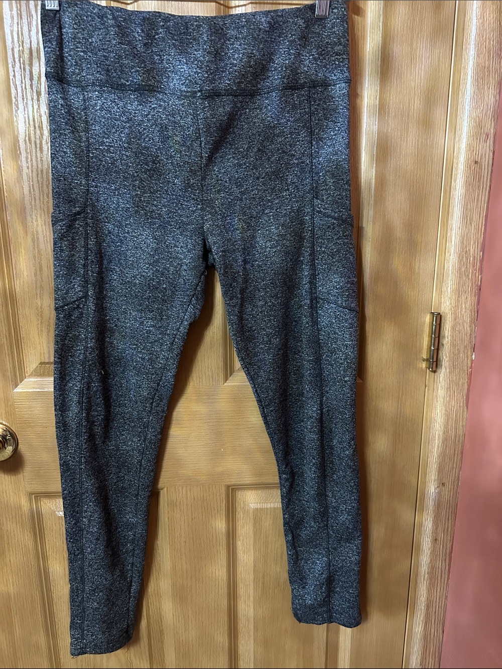 shosho Dark Heather Gray High-Rise Leggings
